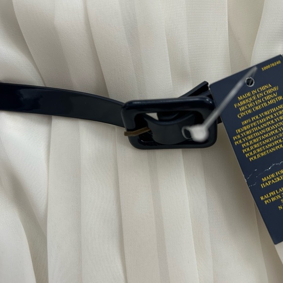 New! POLO RALPH LAUREN Dress ivory Big Girl Preppy Classic size 12. - Picture 3 of 5